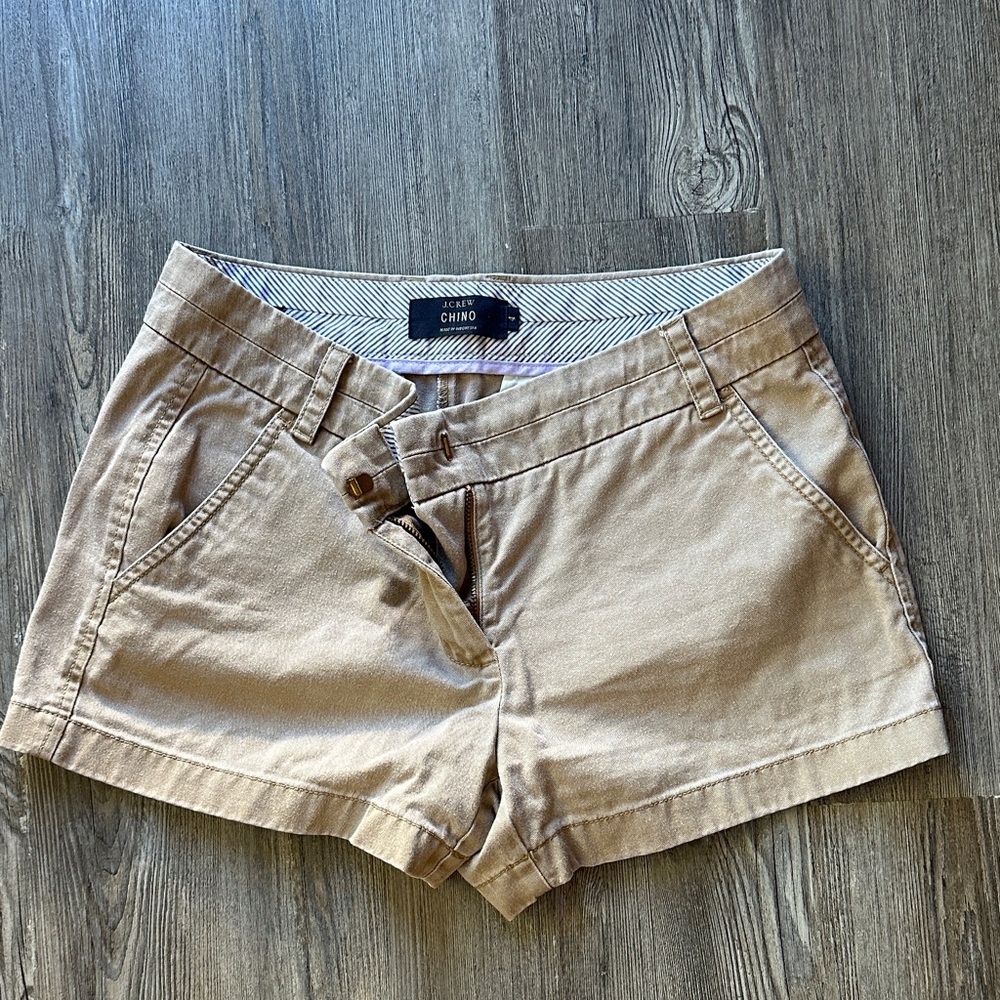 J. Crew Women's Tan Cargo Shorts